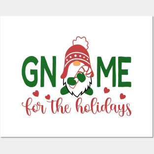 Gnome For The Holidays Christmas Posters and Art